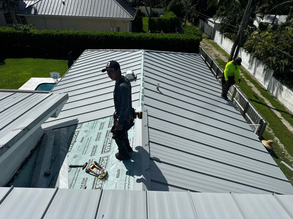 New shingle roof installation in Florida by Marzo Roofing