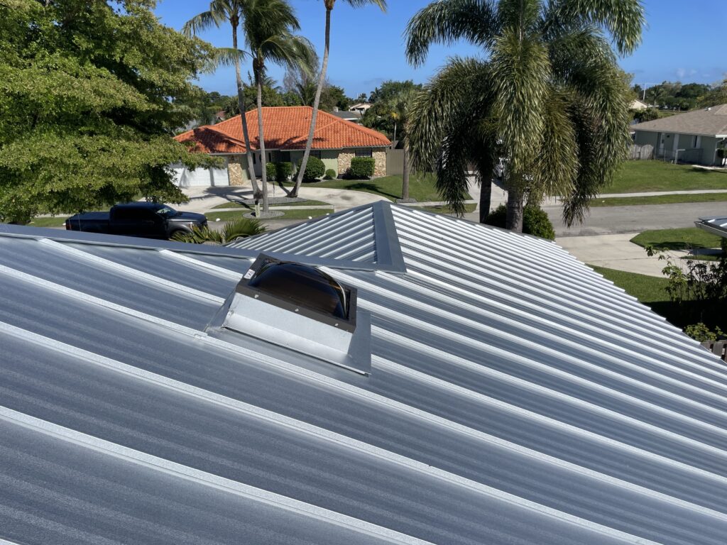Finished residential roof, South Florida